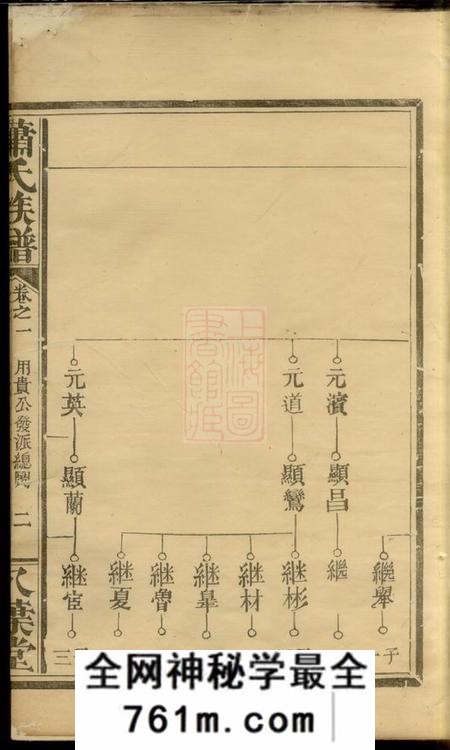 湖南常德八叶堂湖南常德武陵萧氏族谱
