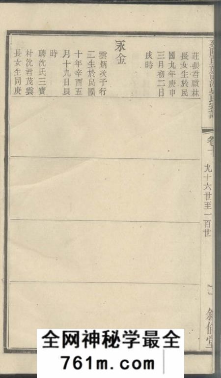 延陵叙伦堂延陵苗裔龙游吴氏宗谱