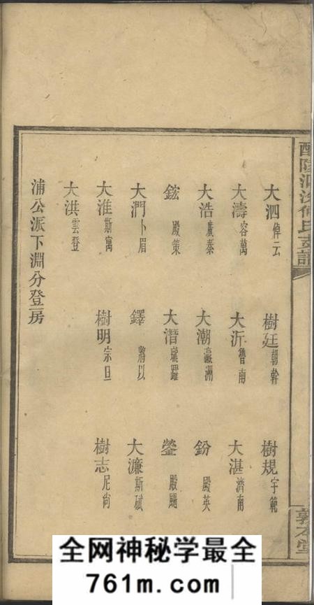 醴陵敦本堂醴陵泗汾何氏支谱