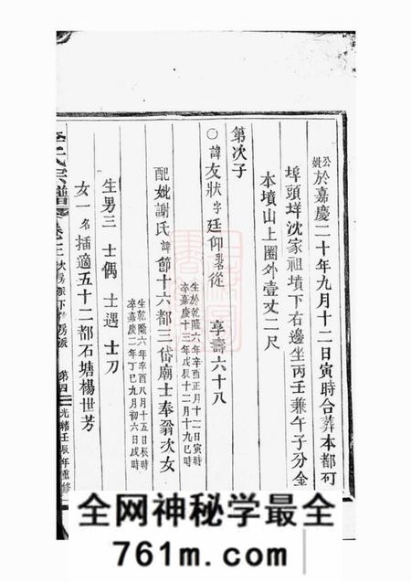 平阳李氏宗谱