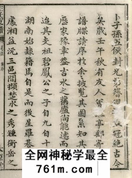 湘阴太原堂王氏支谱