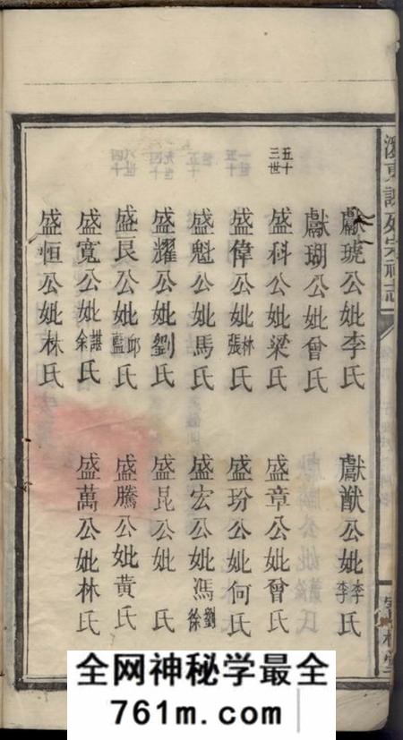 浏阳宝树堂浏东谢列宗祠志