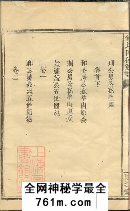 湖南常德庐江堂何氏四修族谱十卷首一卷