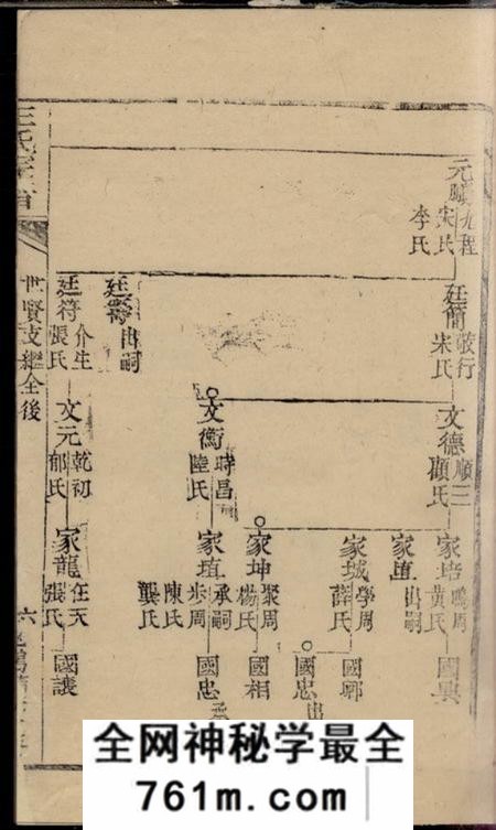 崇明王氏宗谱不分卷