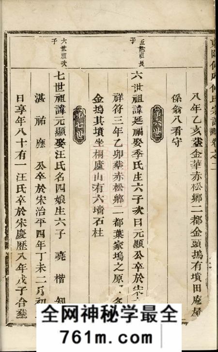东阳东阳何府何氏宗谱