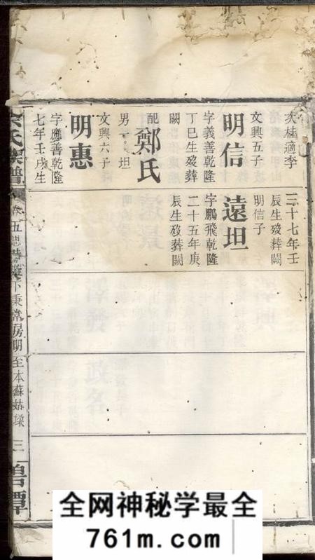 碧潭碧潭余氏族谱