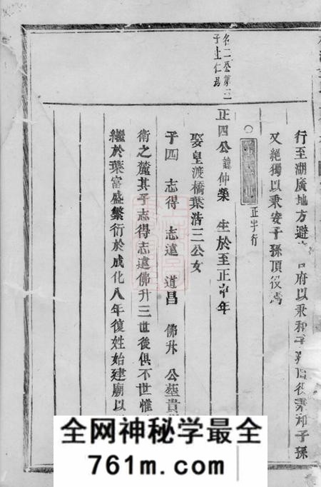 永康桐溪金氏上仁房谱