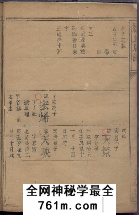 豫章堂罗氏族谱