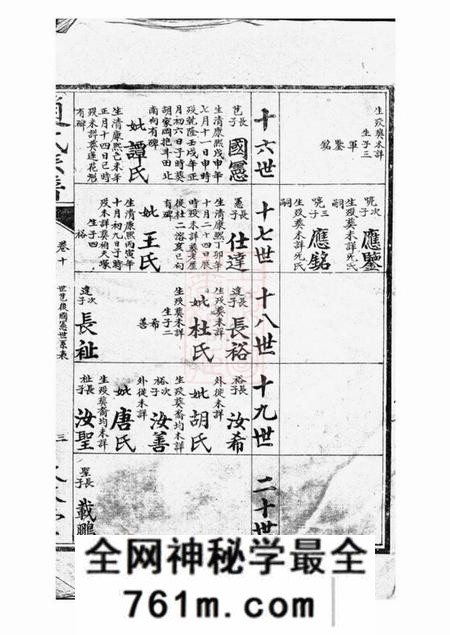 天水堂赵氏族谱