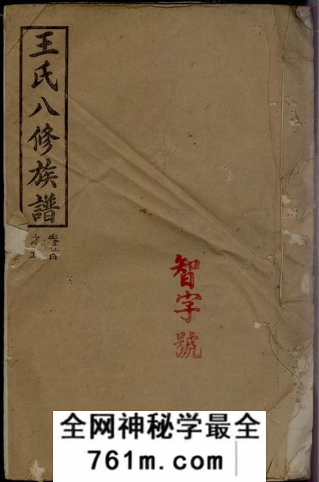 浏阳太原堂王氏八修族谱