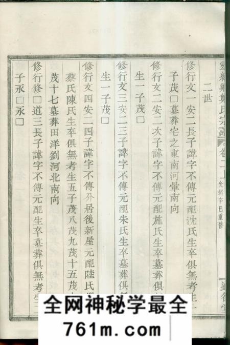 镇海通德堂蛟川前灵绪乡郑氏宗谱三卷首一卷