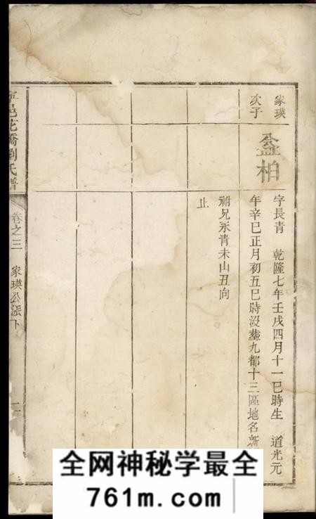 宁乡三省堂宁邑花桥刘氏谱