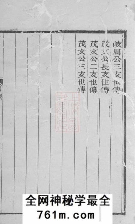 吴兴吴兴沈氏族谱不分卷