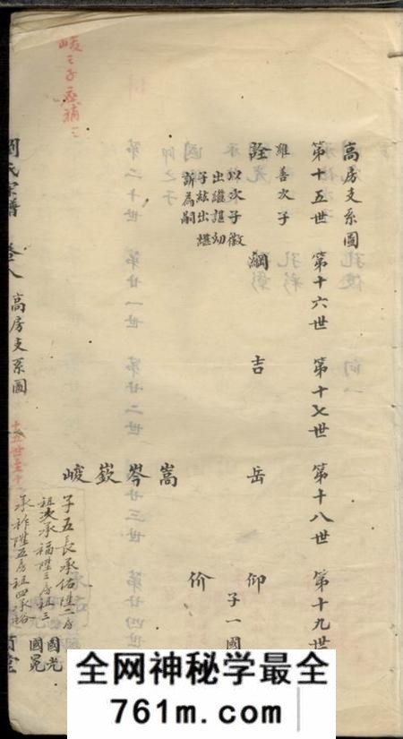 浙江怀贤堂刘氏宗谱