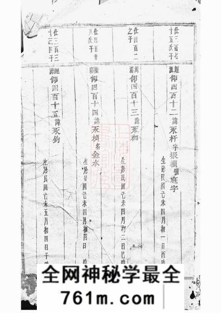 浦江华墙潘氏宗谱二十三卷