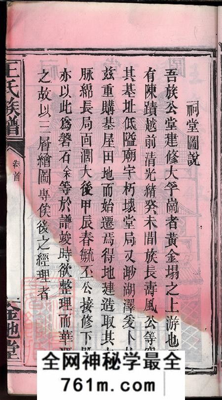湖北公安金地堂王氏族谱不分卷