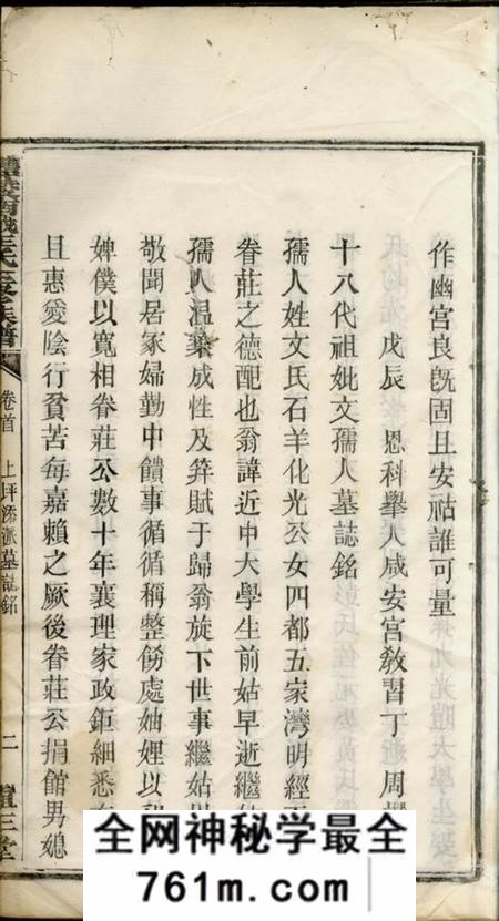 醴陵植三堂醴陵南城王氏三修族谱