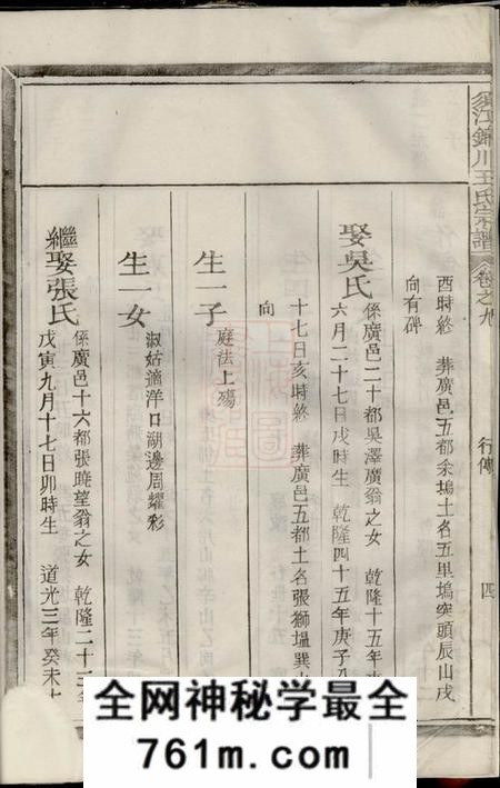 须江须江锦川王氏宗谱