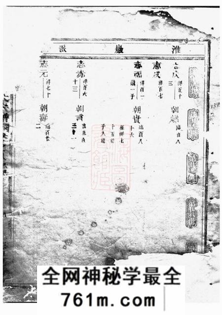 东阳五马曲江张氏宗谱