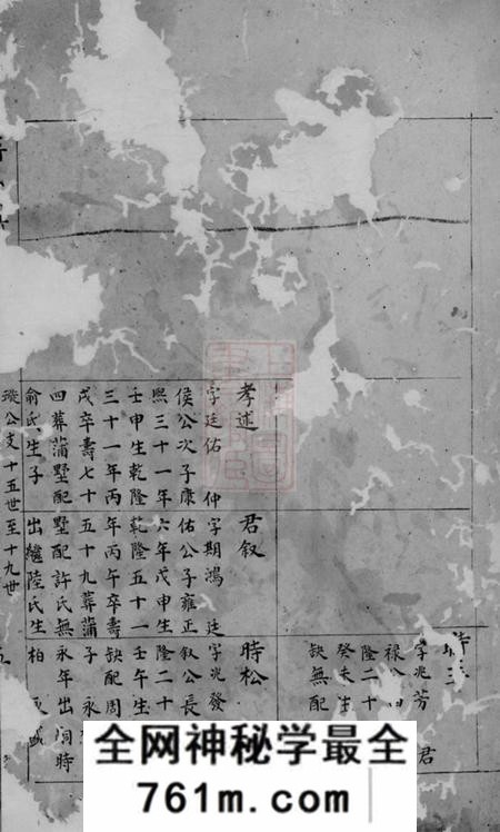 思成堂蒋氏宗谱