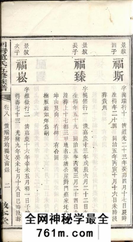 湘潭敦本堂湘潭洄湾赵氏五修族谱