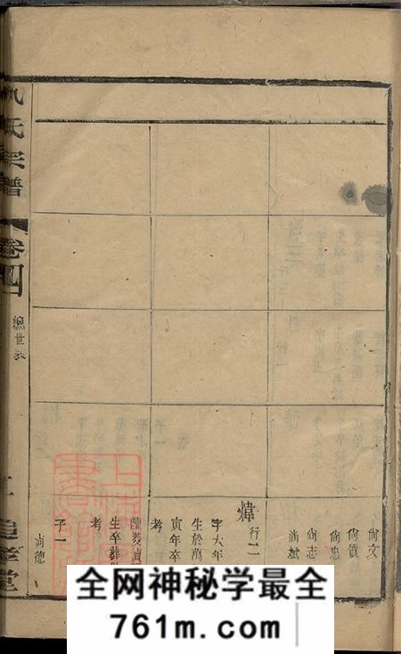 江苏宜兴追孝堂黄柑渎仇氏宗谱