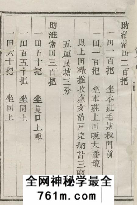 永康芝英应敬常田册不分卷