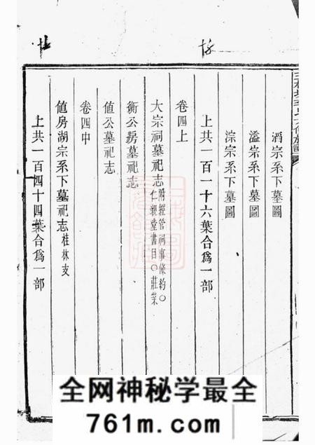 五桂塘五桂塘李氏六修族谱四卷首一卷末一卷