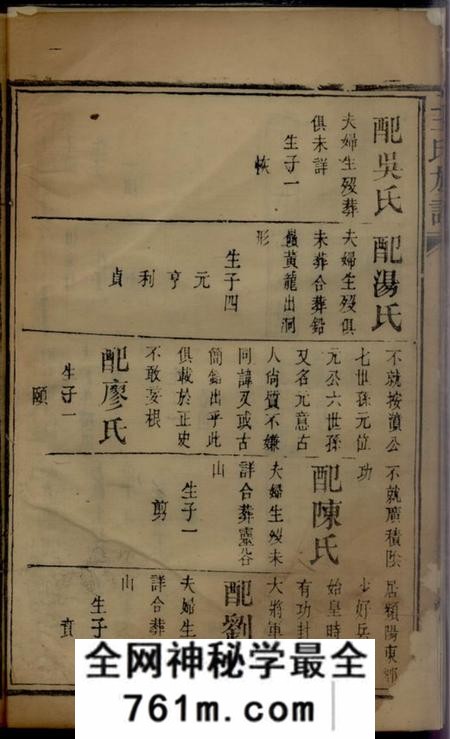 庐陵太原堂王氏族谱