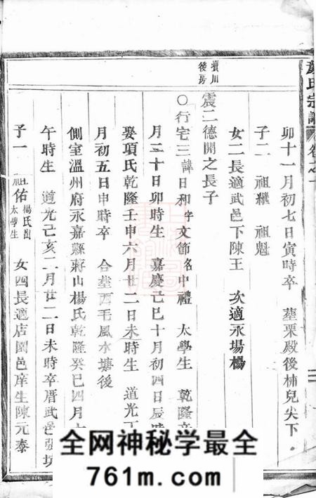 永康颜氏宗谱