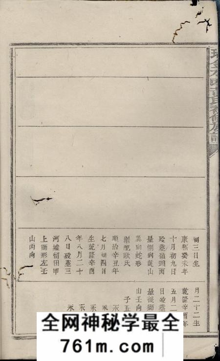 瑞金瑞金水西黄氏初修族谱不分卷