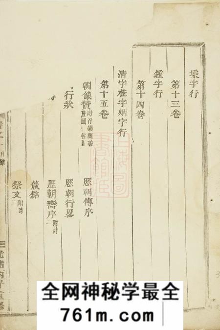 义乌赤岸杨氏宗谱十七卷