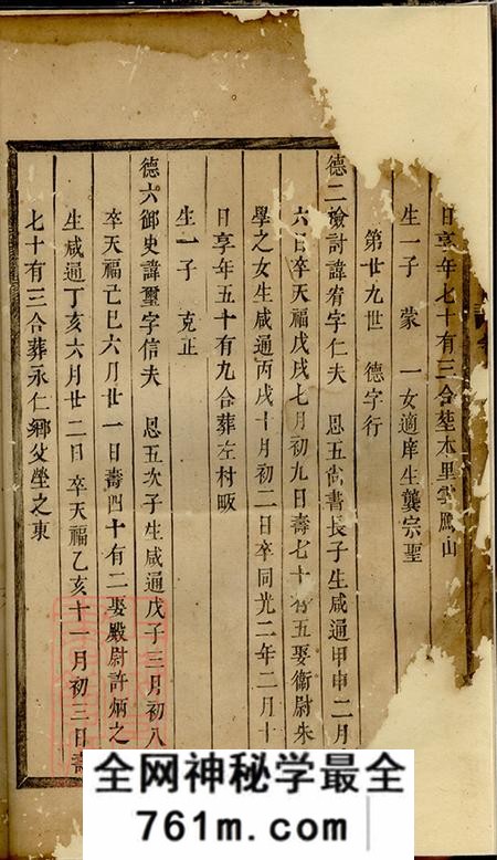 浙江东阳永宁虞氏宗谱