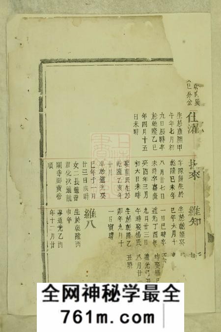 平阳中宕吴氏宗谱不分卷