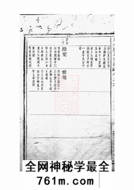丽水丽水魏氏宗谱