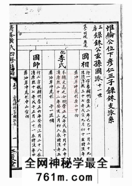 江夏堂青峰黄氏四修族谱