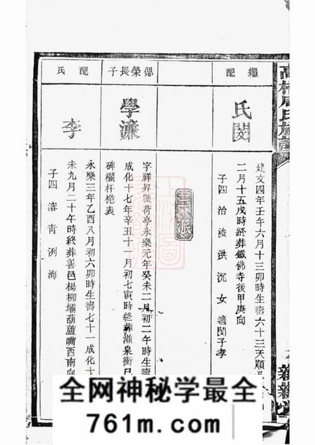 长沙亲亲堂高桥周氏三修族谱