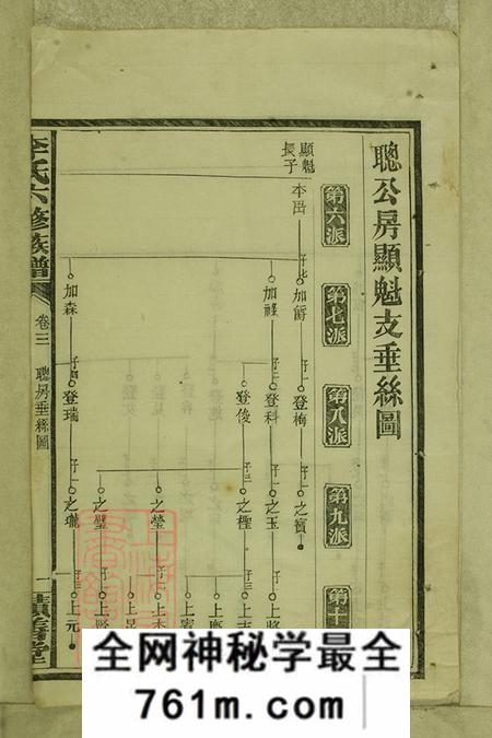 湖南积善堂李氏六修族谱