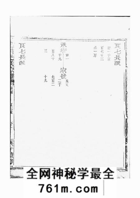 江山邑前毛氏宗谱九十六卷