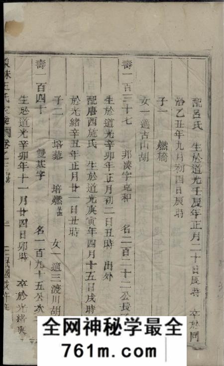象珠王氏家乘