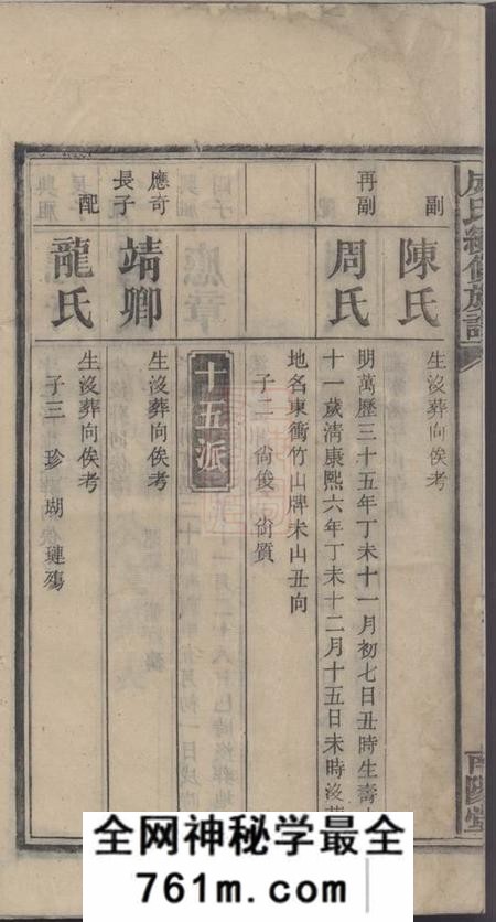 湘乡成氏续修族谱