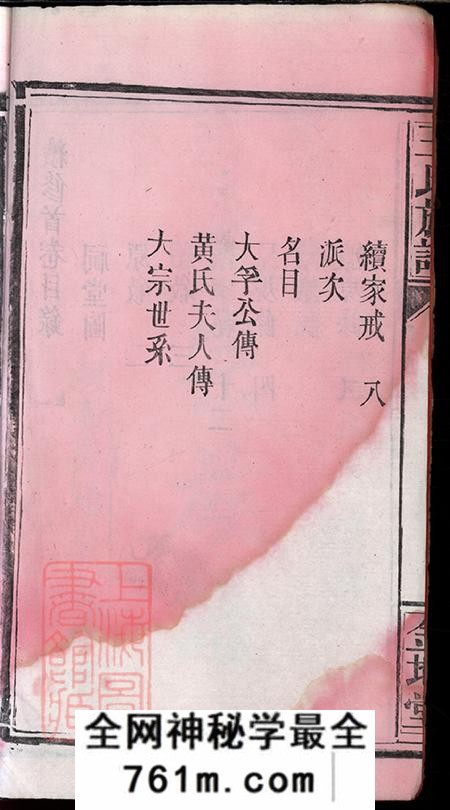 湖北公安金地堂王氏族谱不分卷
