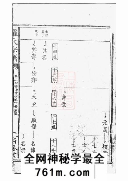 大冶柏林堂罗氏宗谱不分卷
