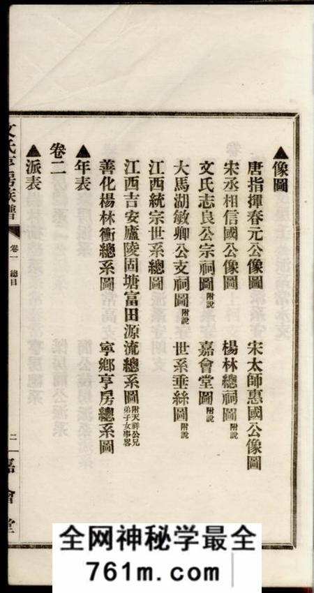 宁乡嘉会堂文氏亨房族谱六卷