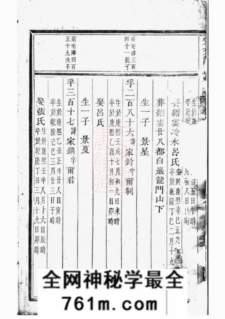 东阳安文陈氏宗谱
