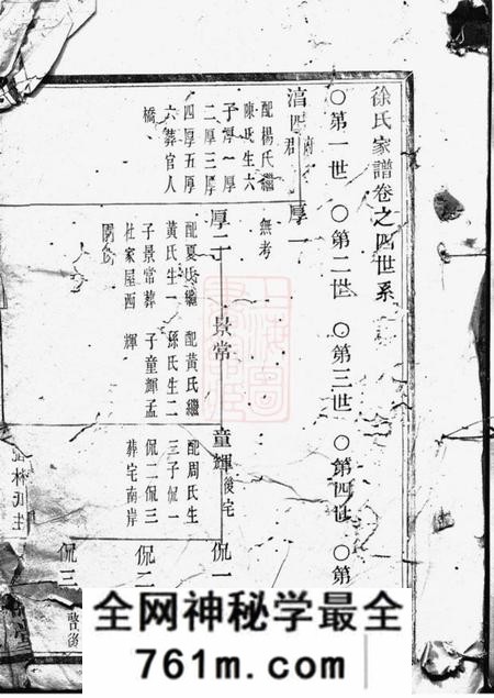 馀姚怀德堂孝义徐氏宗谱