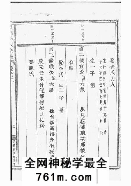 东阳风节林氏宗谱四卷