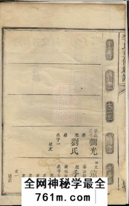湘阴陇西堂李氏重修族谱