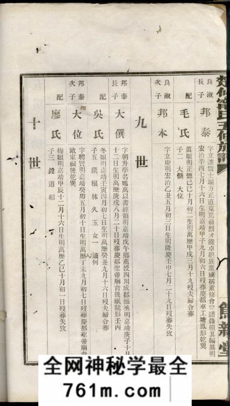 攸县笃亲堂楚攸宁氏五修族谱