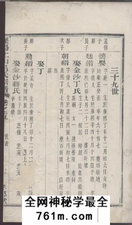 溧阳孝思堂溧阳土山吕氏宗谱